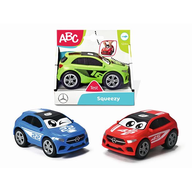 Dickie ABC Mercedes Squeezy, 11 cm, 3 druhy