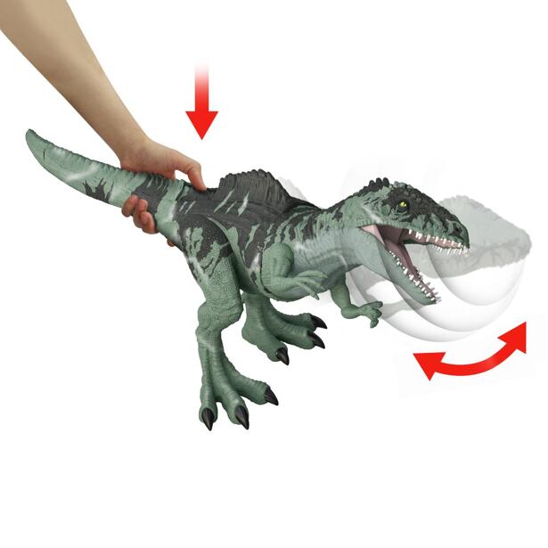 Mattel Jurassic World Revúci obrie dinosaurus s reálnymi zvukmi