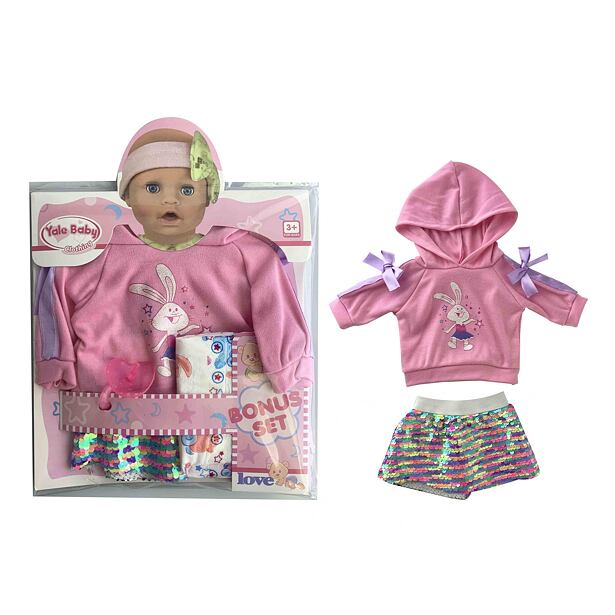 Šaty na bábiku 40-43cm