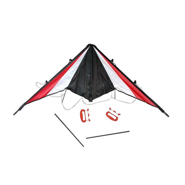 Teddies Drak lietajúci nylon 130x65cm farebný v sáčku