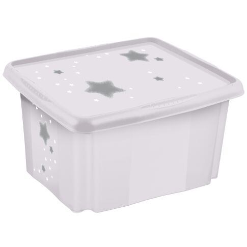Úložný box s vekom Stars 45l