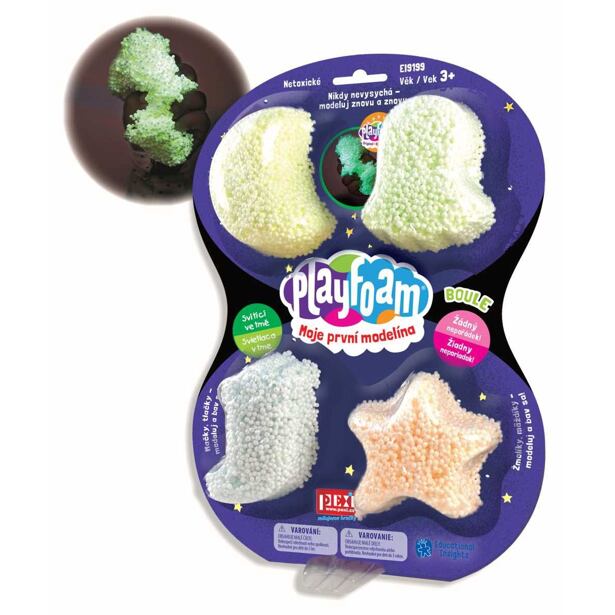 Pexi PlayFoam Boule 4pack-Svietiace