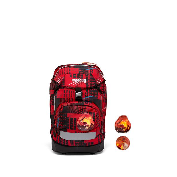 Ergobag Prime školní batoh Fire 2023