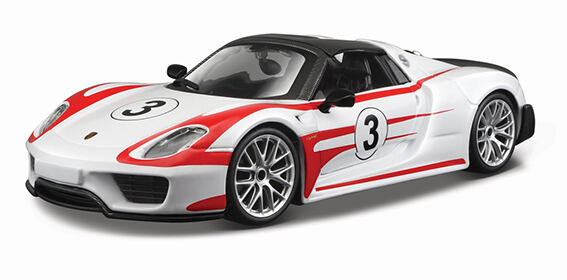 Bburago 1:24 Race Porsche 918 Wiessach