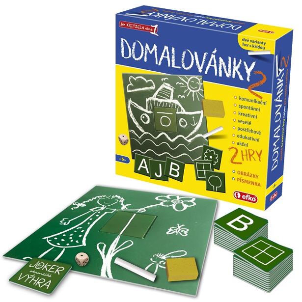 Efko DOMALOVÁNKY 2 "OBRÁZKY A PÍSMENKA"