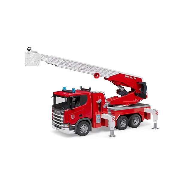 Bruder Nákladné auto SCANIA - hasiči, rebrík