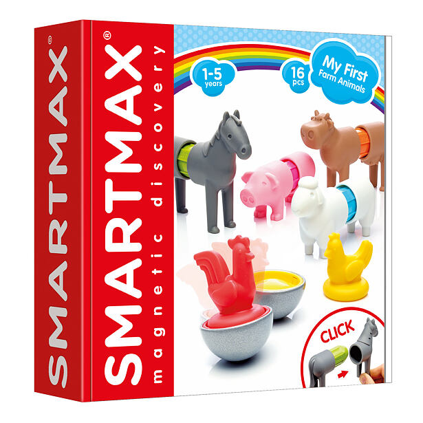 Smartmax Moje prvé zvieratká z farmy, 16 ks