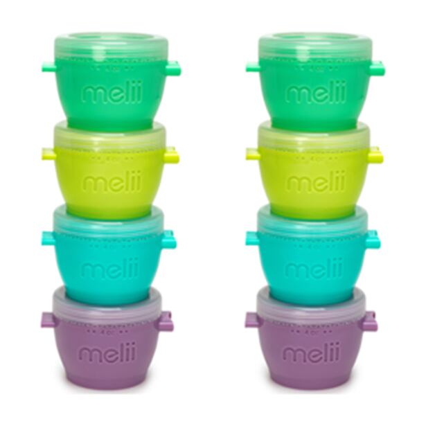Melii Snap&Go Lebensmittelbecher 118 ml - 8 Stk