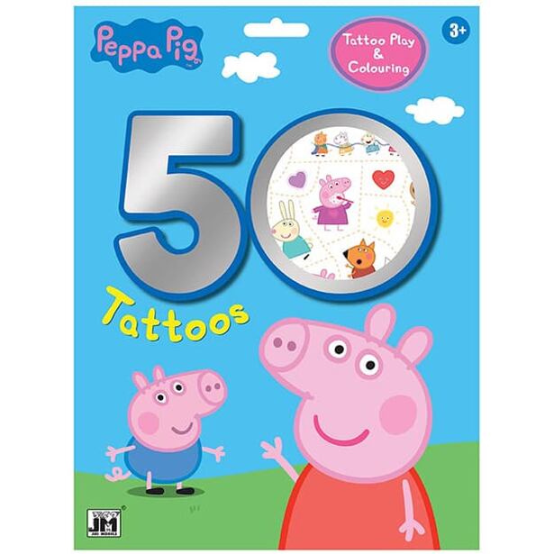 Jiri Models Tetovací set 50+ Prasátko Peppa