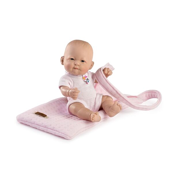 Guca 946 NEW BORN HOLČIČKA - realistická bábika bábätko s celovinylovým telom - 25 cm