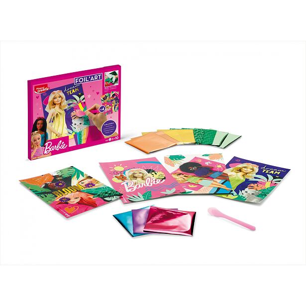Maped Barbie Kreat. súprava MAPED Foil´Art
