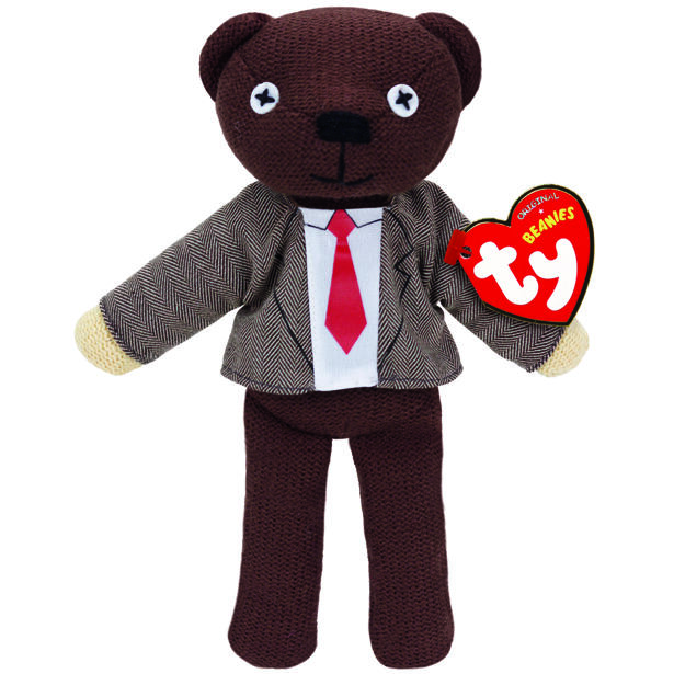 TY Beanie Babies MR. BEAN, 15 cm - medvedík