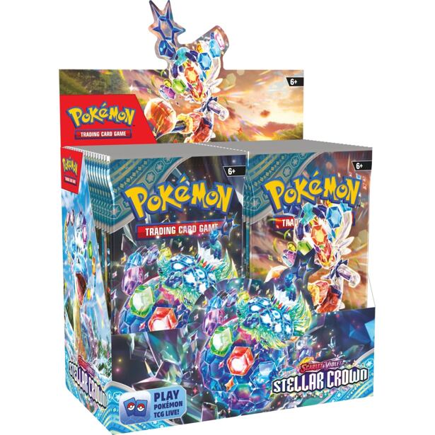 Pokémon TCG: SV07 Stellar Crown - Booster, viac druhov