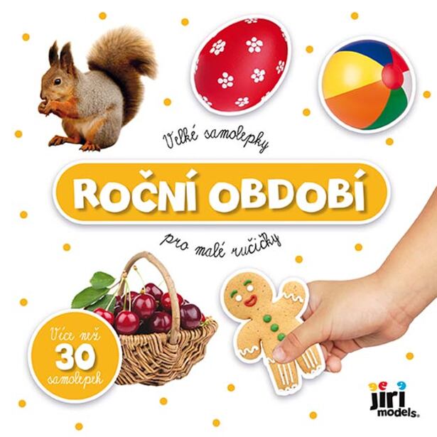 Jiri Models Veľké samolepky pre malé ručičky Ročné obdobie