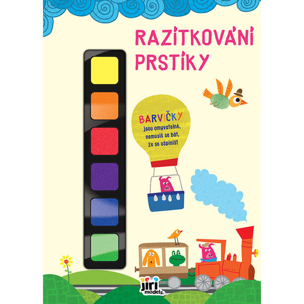 Jiri Models Pečiatkovanie prstíky Vláčik