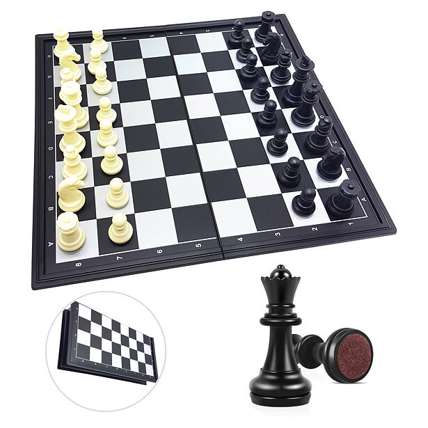 Magnetický skladací šach Chessman Classic