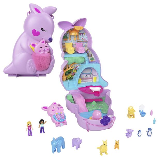 Mattel Polly Pocket PIDI POCKETKOVÁ KABELKA - KLOKAN