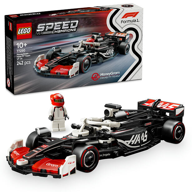 LEGO® Speed Champions 77250 Pretekárske auto MoneyGram Haas F1® Team VF-24