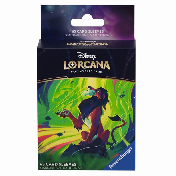 Ravensburger Disney Lorcana: Azurite Sea - Obaly na karty Scar, Vengeful Lion, The Lion King