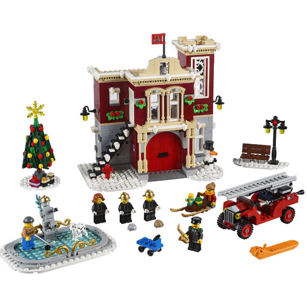 LEGO® Creator Expert 10263 Hasičská stanica v zasneženej dedine