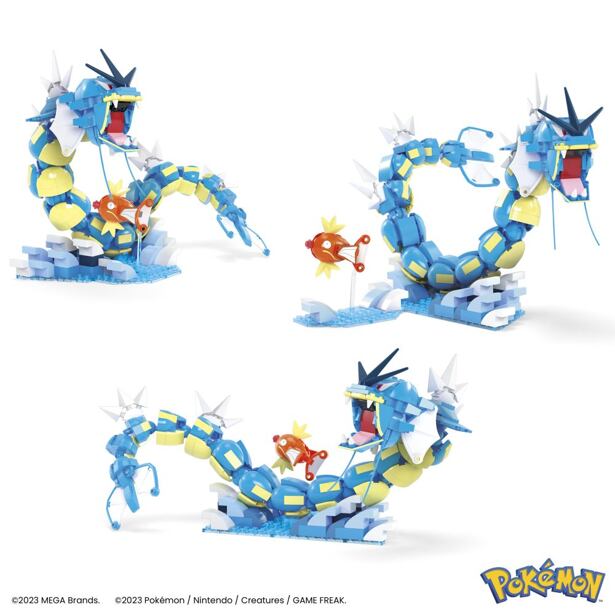 Mattel Mega Construx Pokémon evoluční set - Magikarp