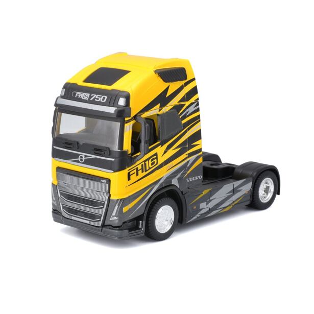 Bburago 1:43 Haulers Custom Cabs Volvo FH16 Globetrotter 750 XXL Gelb