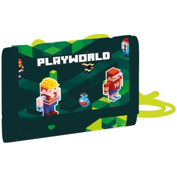 Oxybag Detská textilná peňaženka -  Playworld