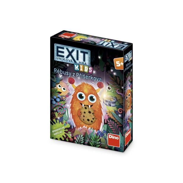 Dino EXIT Úniková hra kids: Rébusy z Príšerkova Párty hra CZ