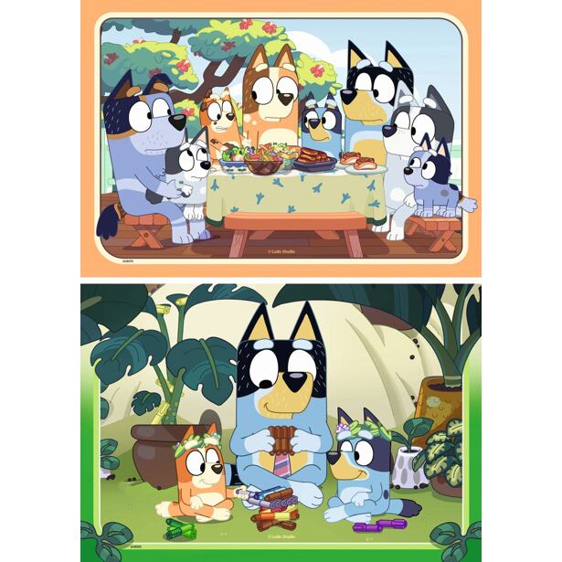 Ravensburger Bluey Puzzle 2x24 dielikov