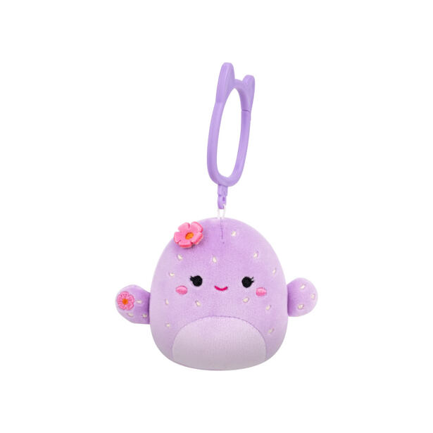 SQUISHMALLOWS Kľúčenka Fialový kaktus - Adrienne