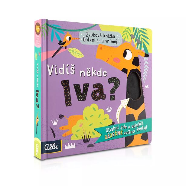 Albi Vidíš někde lva? - Zvuková hmatová kniha