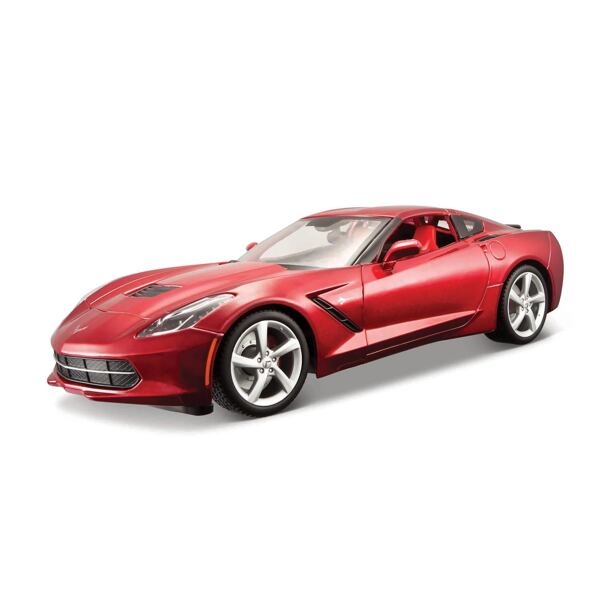Maisto 2014 Corvette Stingray, metal červená, 1:18