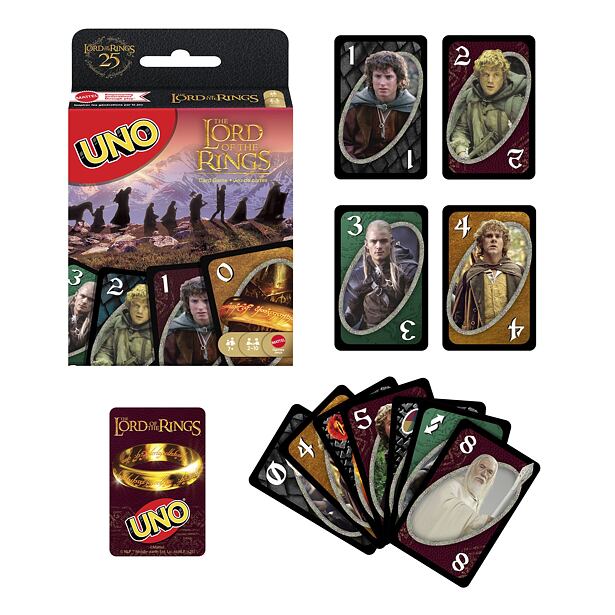 Mattel UNO Pán prstenů