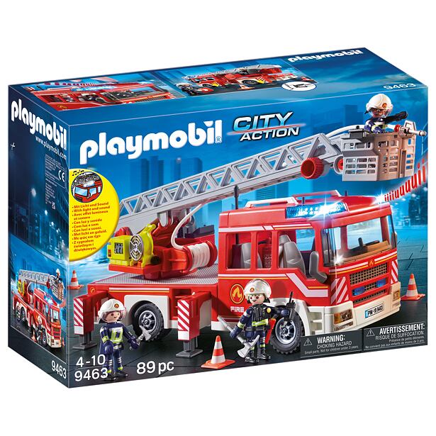 Playmobil Hasičské auto se žebříkem
