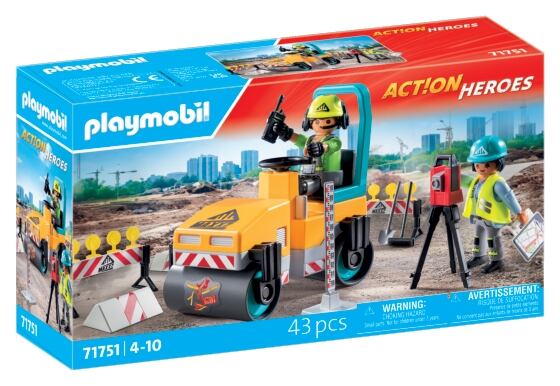 Playmobil Cestný valec