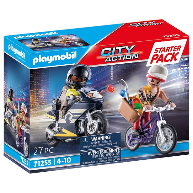 Playmobil Starter Pack Špeciálna jednotka nasadenia so zlodejom