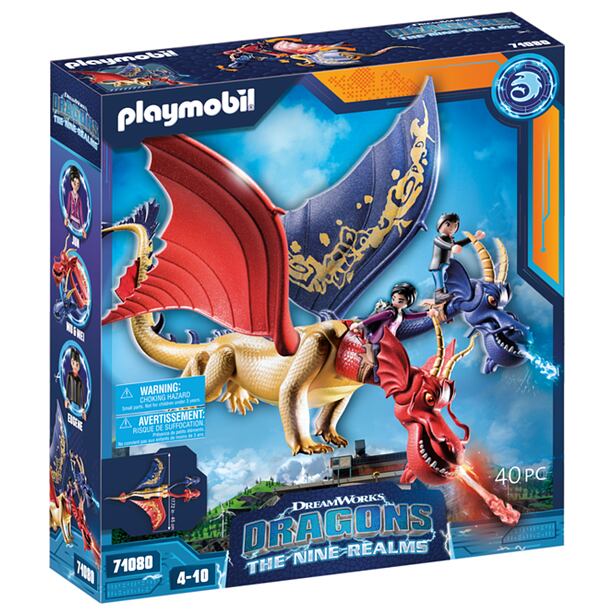 Playmobil Dragons: The Nine Realms - Wu & Wei s Jun