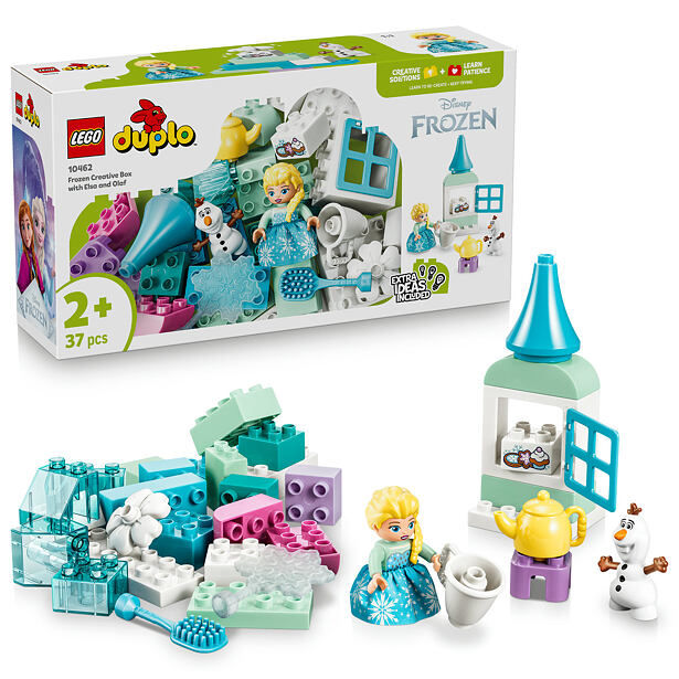 LEGO® DUPLO® 10462 Ľadové kráľovstvo: Kreatívna krabička s Elsou a Olafom