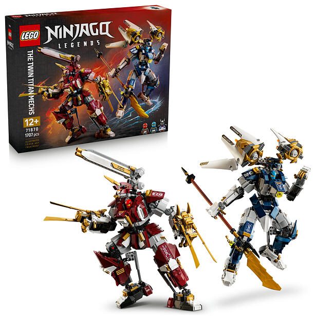 LEGO® NINJAGO® 71870 Dvojica titánskych robotov