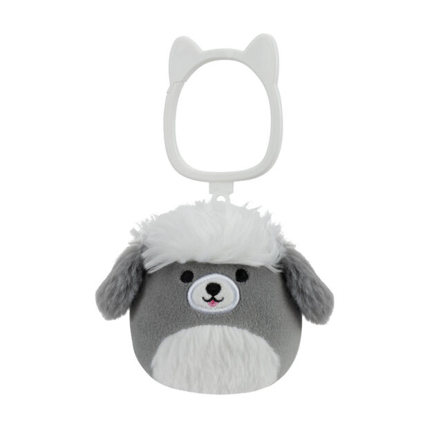 SQUISHMALLOWS Klíčenka Šedobílý pes - Arnold