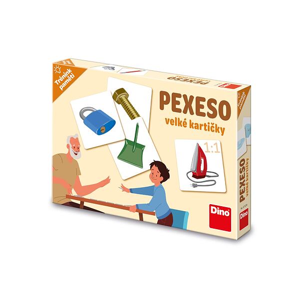 Dino Tréning pamäte: predmety Pexeso