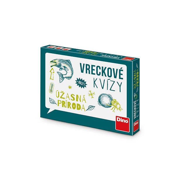 Dino Vreckové kvízy Junior – Úžasná príroda Cestovná hra