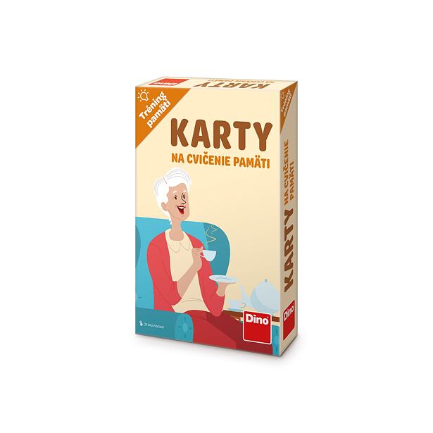 Dino Tréning pamäti: karty na cvičenie pamäti SK Naučná hra