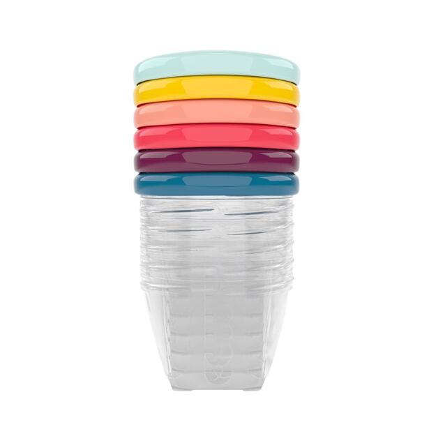 Babymoov Misky s viečkami 180ml sada 6ks