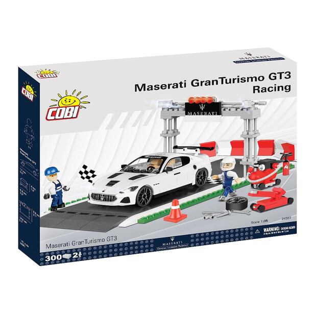 Cobi MASERATI GRAN TURISMO GT3 Racing set. 300 k, 2 f
