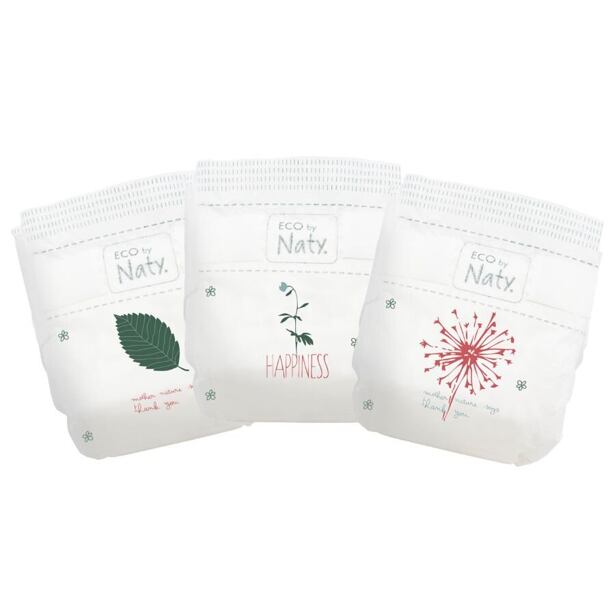 Eco by Naty Plienky Midi 4 - 9 kg - ECONOMY PACK (50 ks)