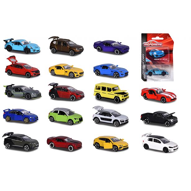 Majorette Autíčko kovové Premium Cars, 18 druhov