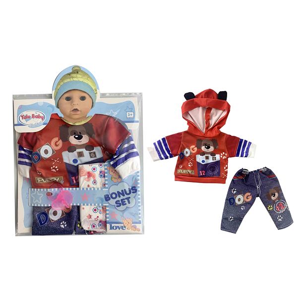 Šaty na bábiku 40-43cm