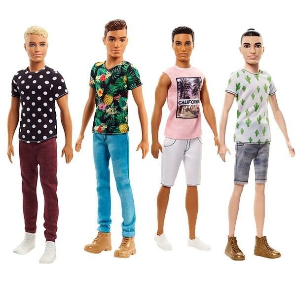 BARBIE MODEL KEN, viac druhov