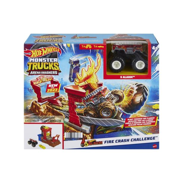 Mattel Hot Wheels Monster Truck aréna: Závodné výzva Herný set, viac druhov